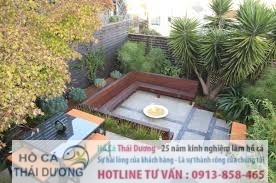 Hồ cá koi trên sân thượng